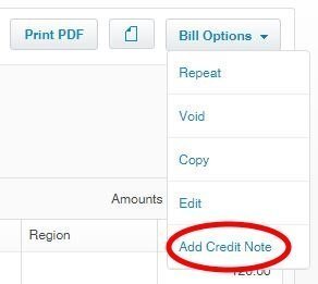 how to get notifited of draft xero bills