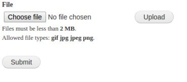 what type of file upload xero