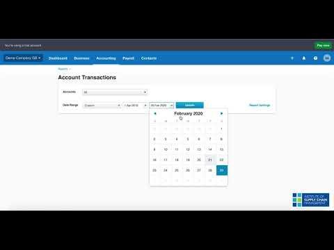 xero general ledger